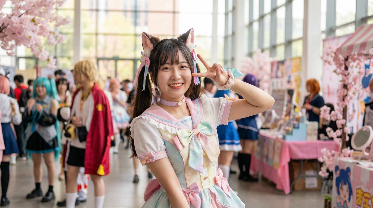 捷克街头动漫cosplay视频